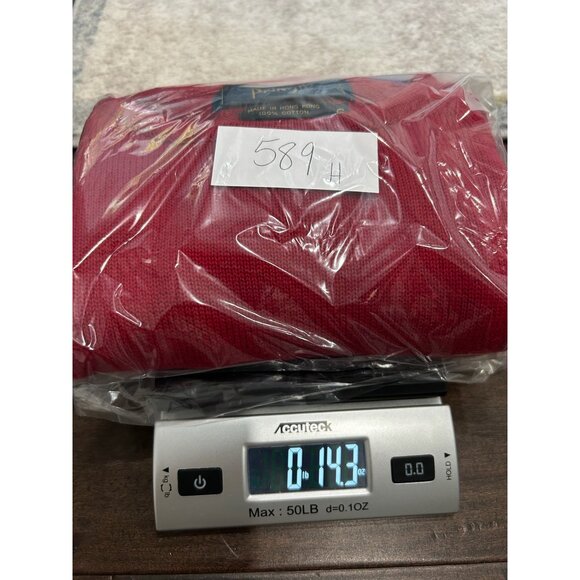 Vintage Pringle Argyle Crewneck Pullover Sweater Red Green Sz Small Knitwear - Picture 10 of 10